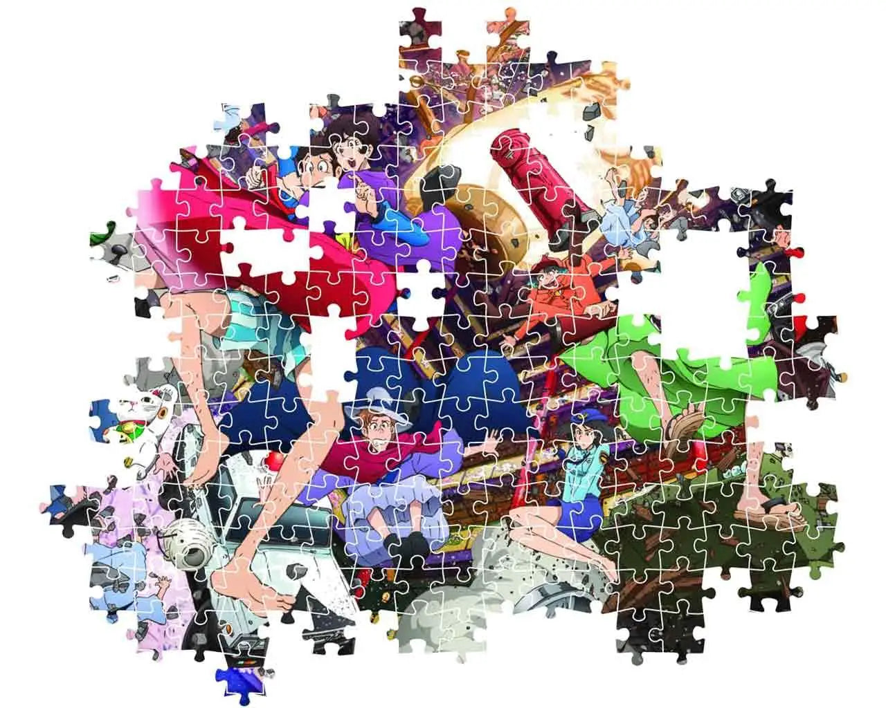 ANIME Puzle COLLECTION - LUPIN THE 3RD - EXPLOSION - JIGSAW Puzle 1500 PCS
