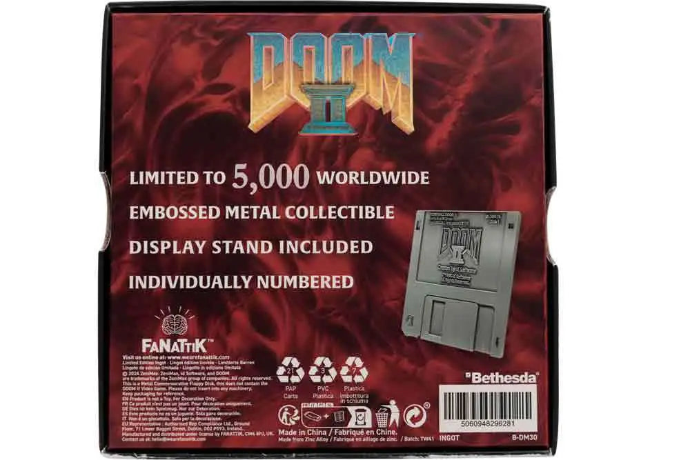 Doom 2 Réplica Arena Floppy Disk Limited Edition