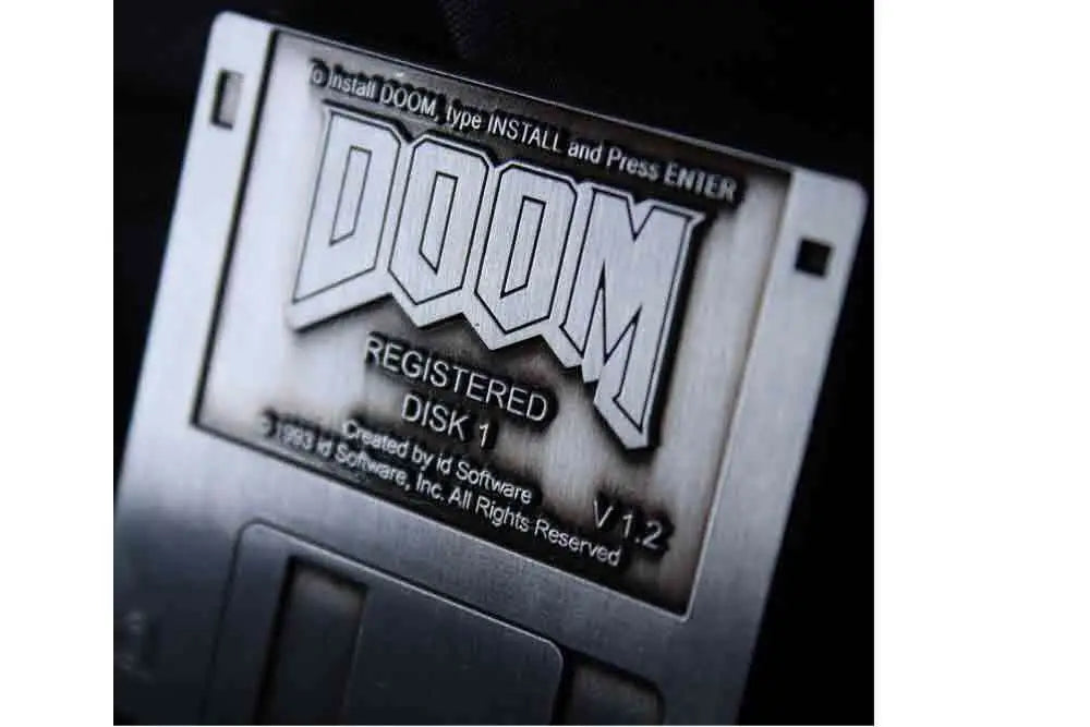 Doom Chapa Floppy Disk Limited Edition