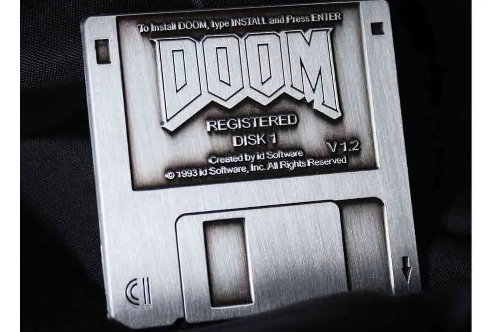 Doom Chapa Floppy Disk Limited Edition