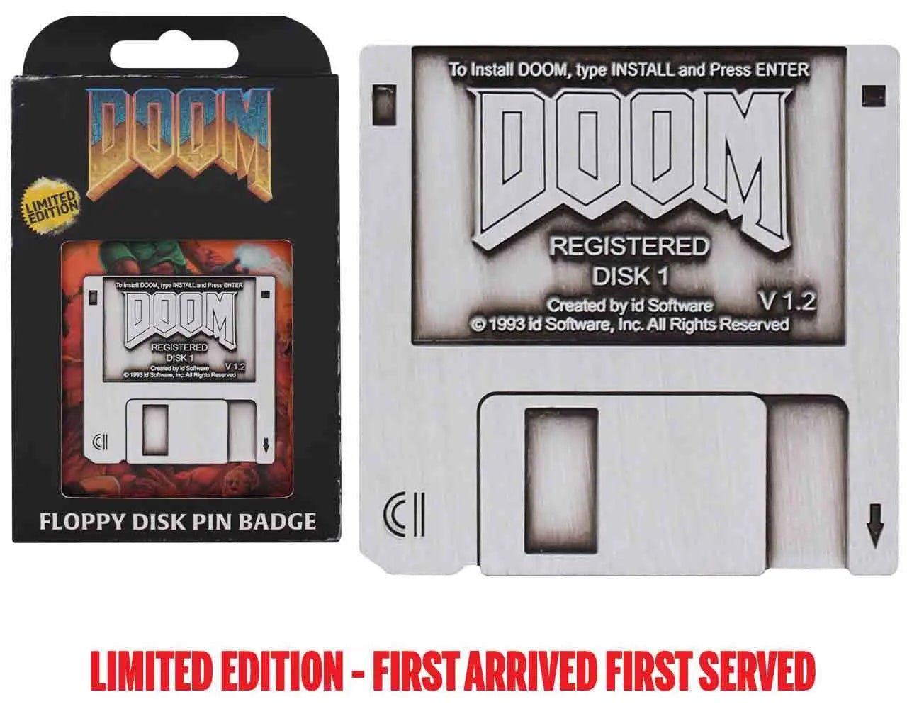 Doom Chapa Floppy Disk Limited Edition