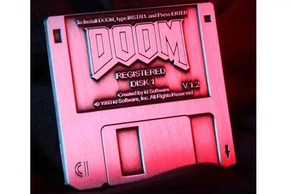 Doom Chapa Floppy Disk Limited Edition