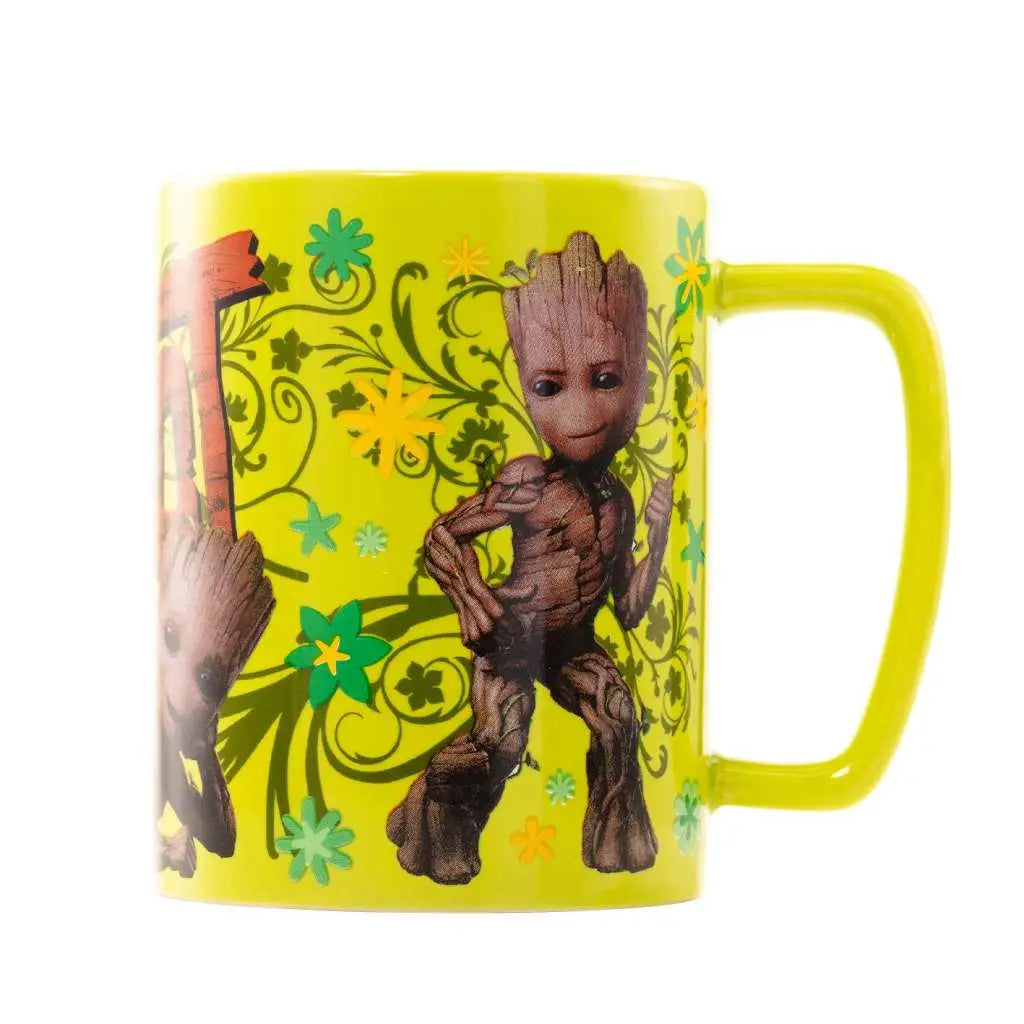 Taza funda de peluche Groot Guardianes de la Galaxia Marvel 440ml