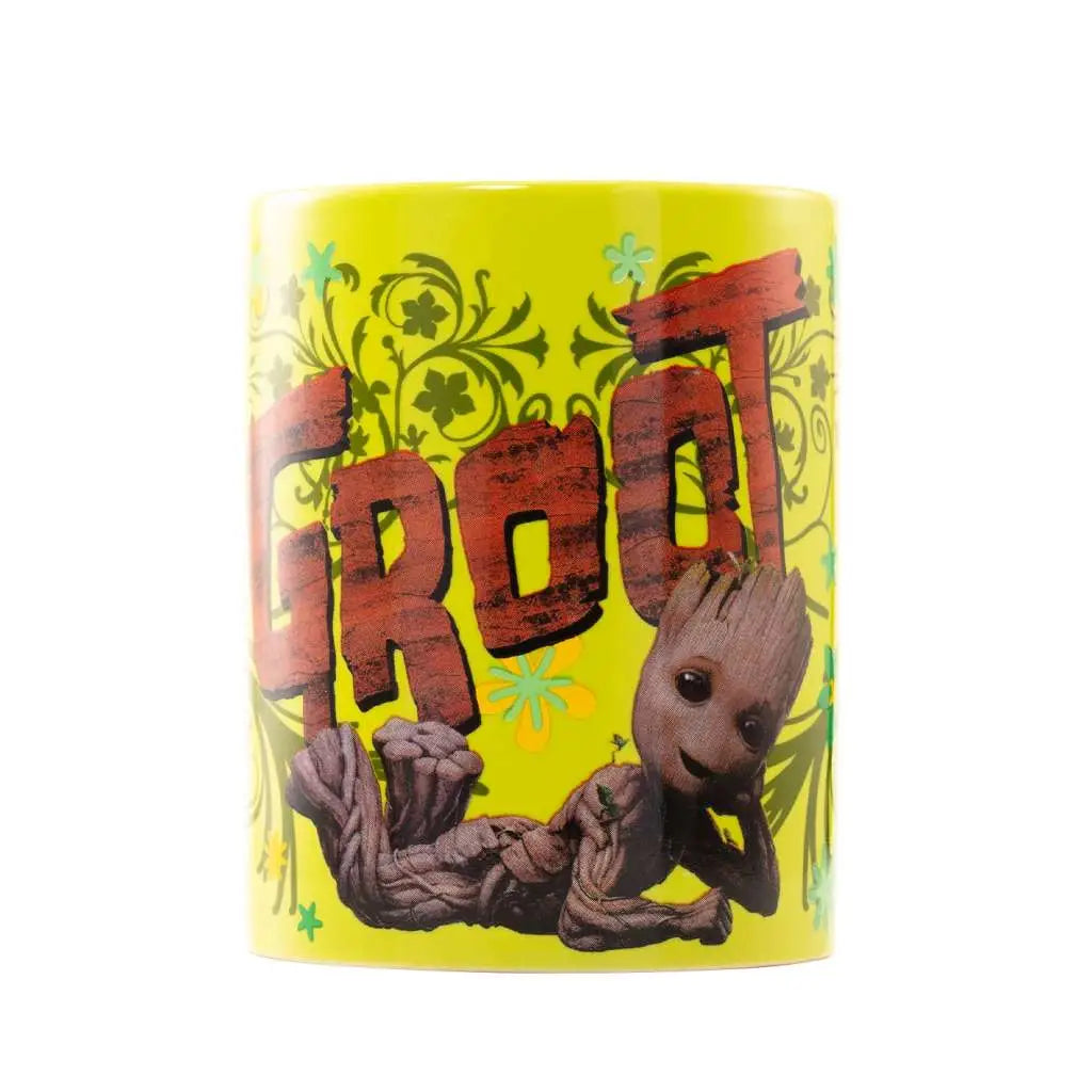 Taza funda de peluche Groot Guardianes de la Galaxia Marvel 440ml