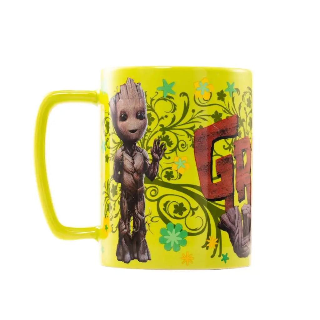 Taza funda de peluche Groot Guardianes de la Galaxia Marvel 440ml