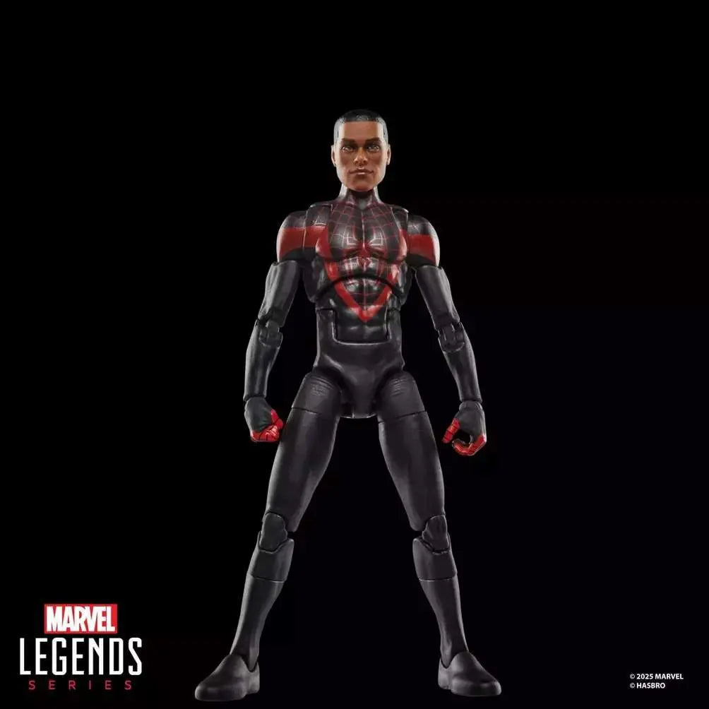 Figura hasbro marvel legends miles morales: the ultimate spider - man mini comics ultimate miles