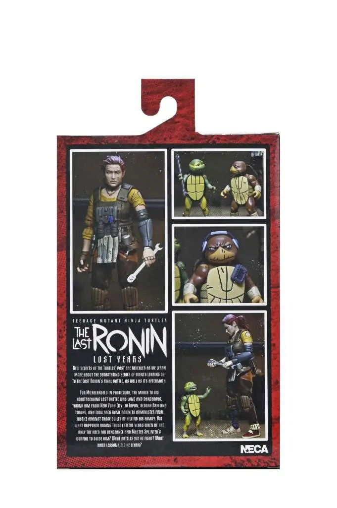 Tortugas Ninja (The Last Ronin The Lost Years) Figura Synja Grammy April with Baby Yi & Moja 18 cm