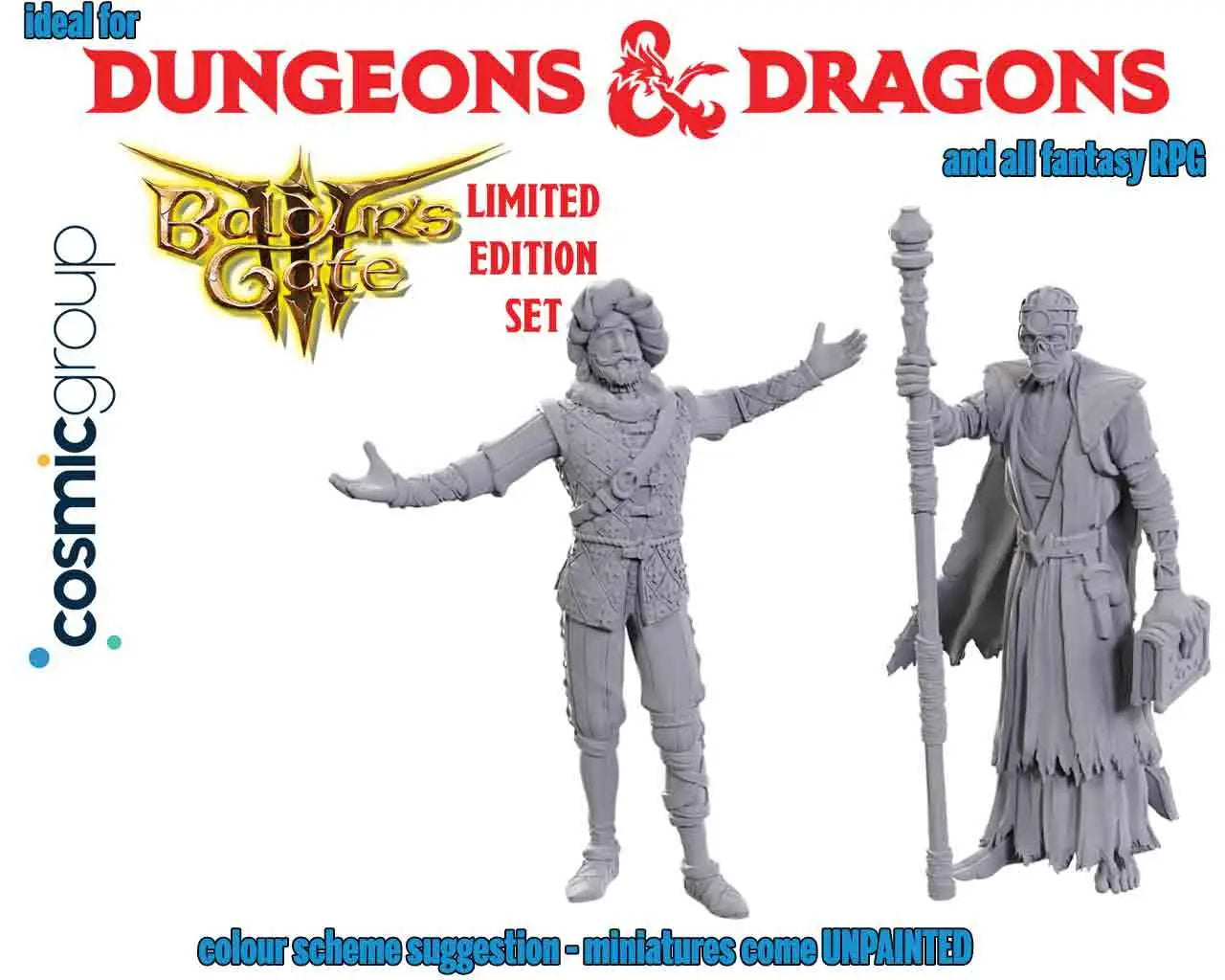 D&D Nolzur's Marvelous Miniatures Miniatura sin pintar Volo & Withers