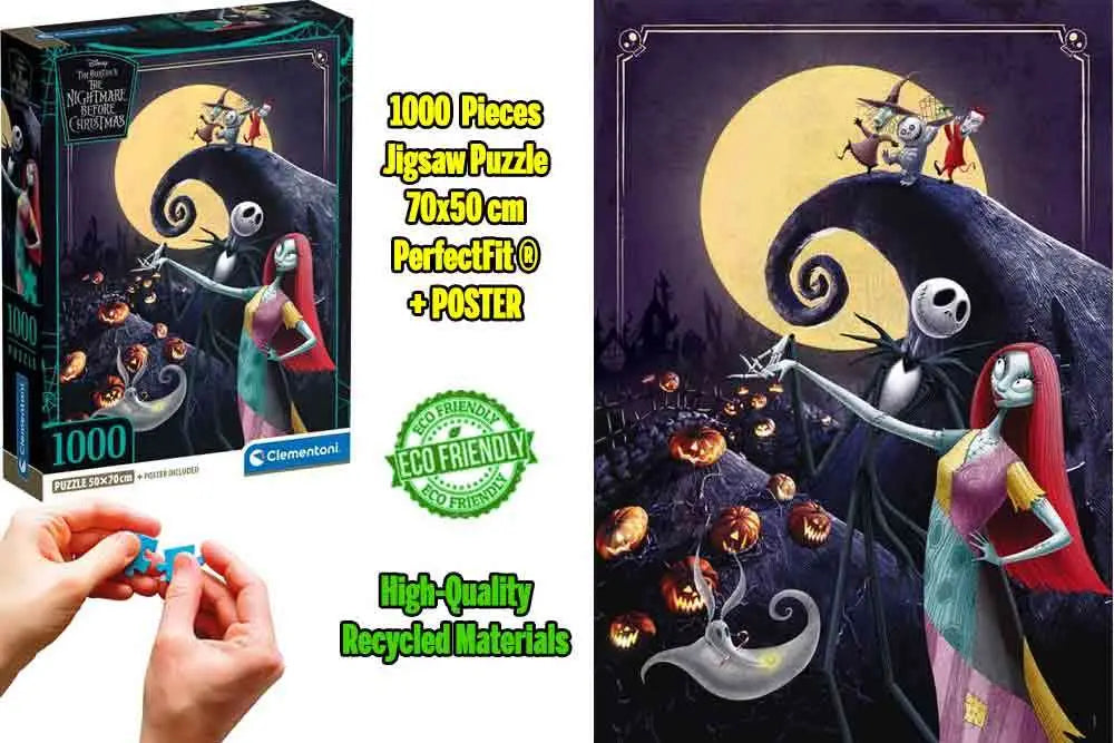 Puzzle Pesadilla Antes de Navidad Disney 1000pzs