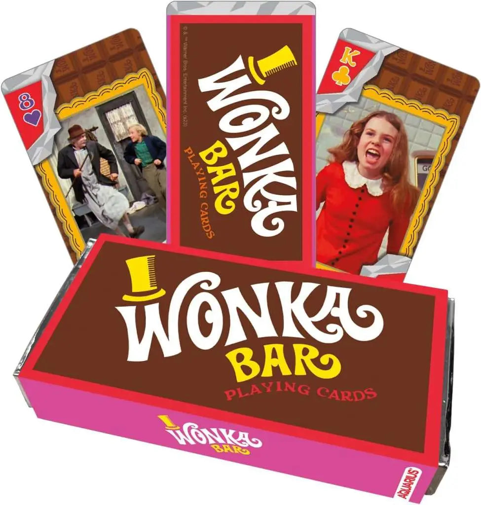 WILLY WONKA BAR PREMIUM PLAYING Cartas Frikytopia