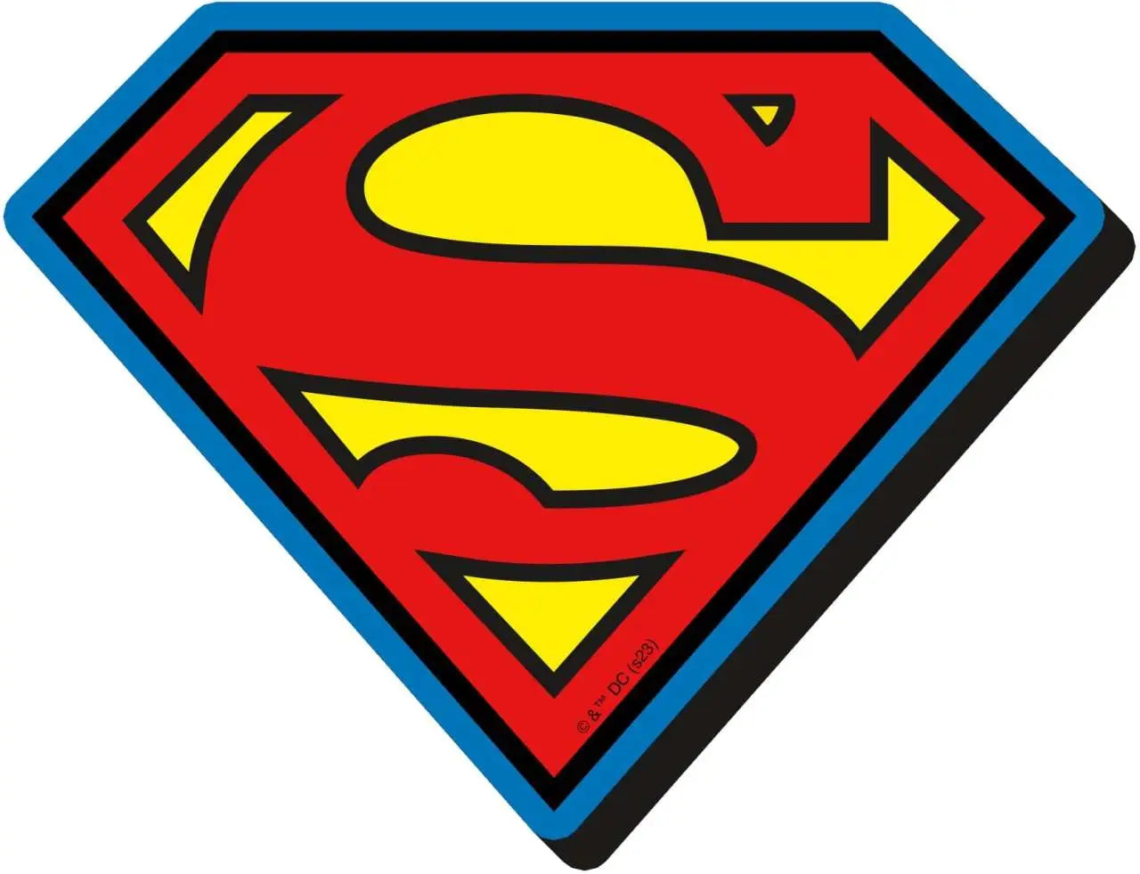 DC COMICS SUPERMAN LOGO FUNKY CHUNKY Imán Frikytopia