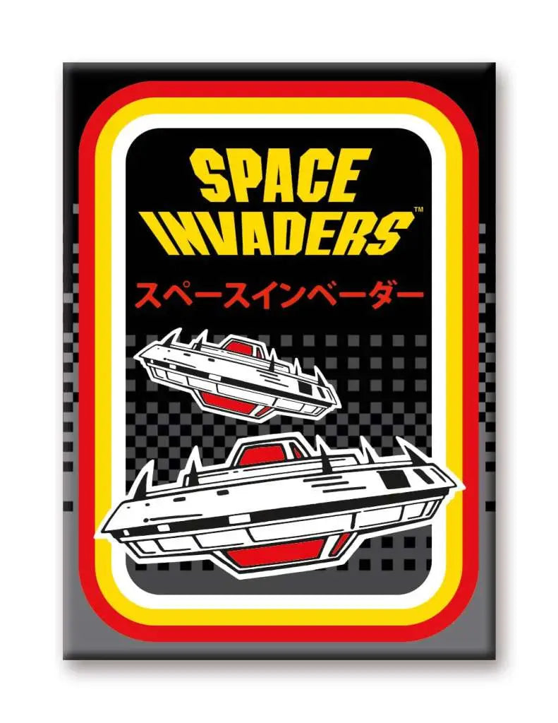 SPACE INVADERS SPACESHIP FLAT Imán Frikytopia