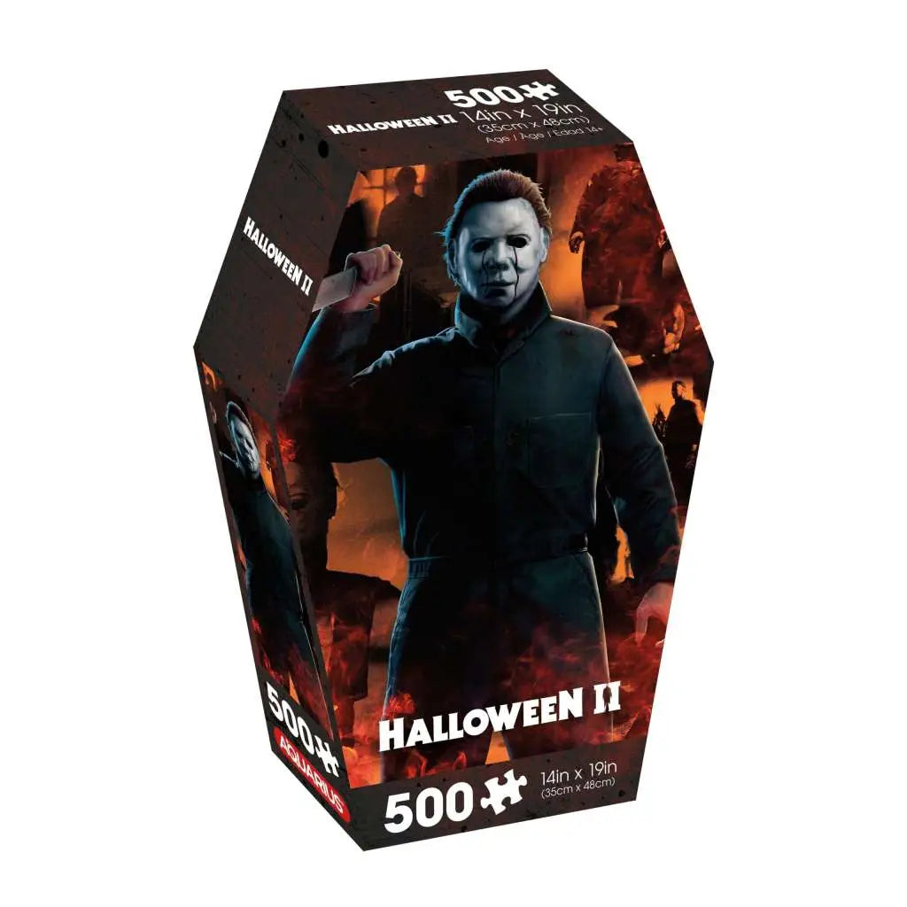 HALLOWEEN II COFFIN Caja 500 PIECE JIGSAW Puzle