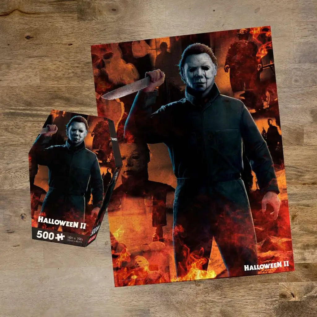 HALLOWEEN II COFFIN Caja 500 PIECE JIGSAW Puzle