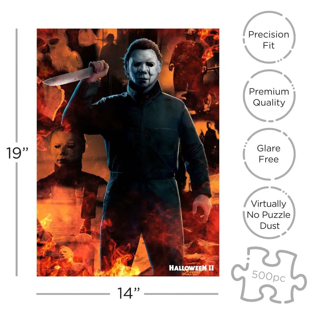 HALLOWEEN II COFFIN Caja 500 PIECE JIGSAW Puzle