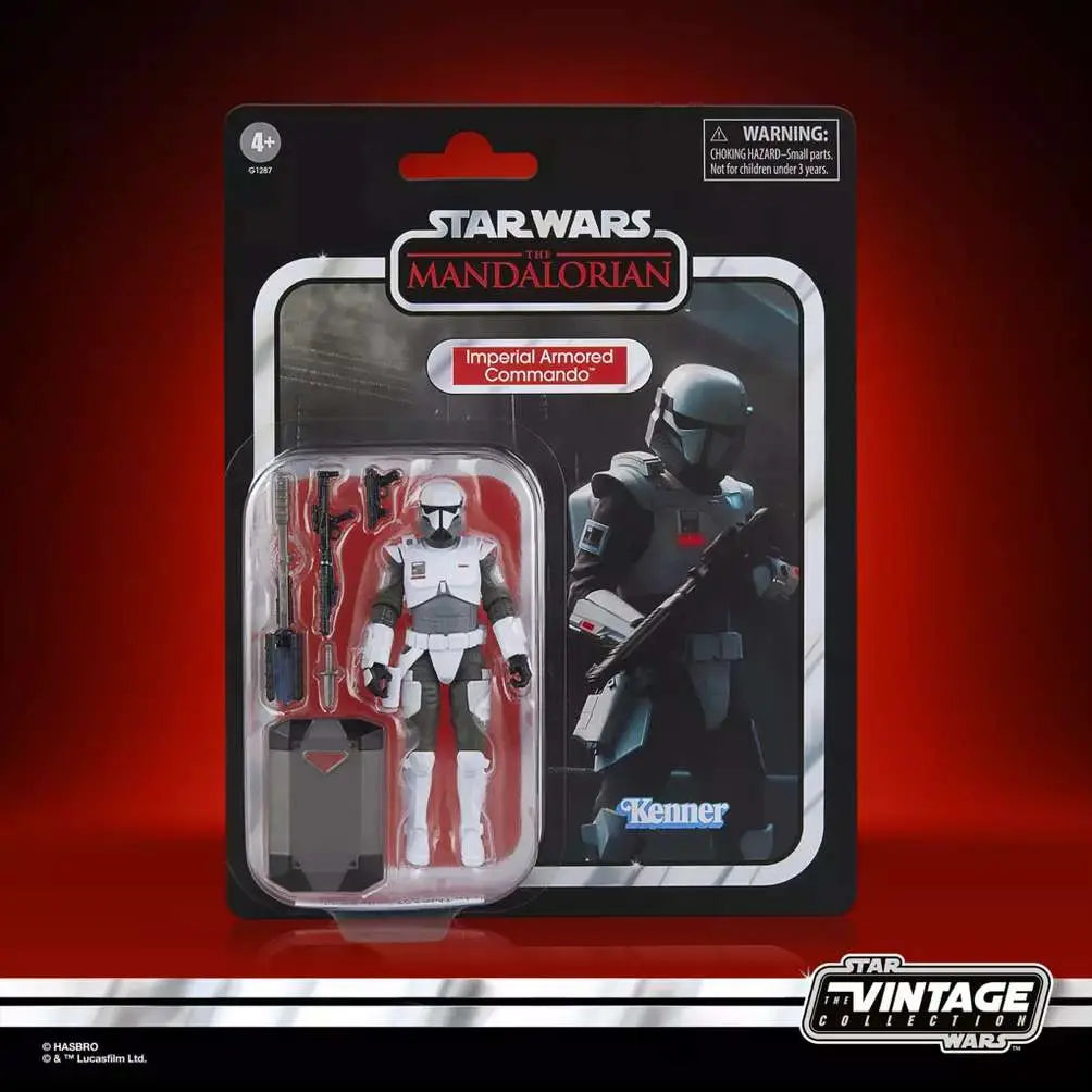 Figura Imperial Armored Commando The Mandalorian Star Wars 9,5 cm