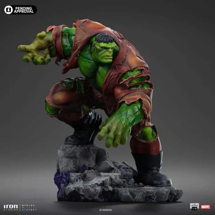 Marvel Estatua 1/10 BDS Art Scale Infinity Gauntlet Hulk Diorama 25 cm