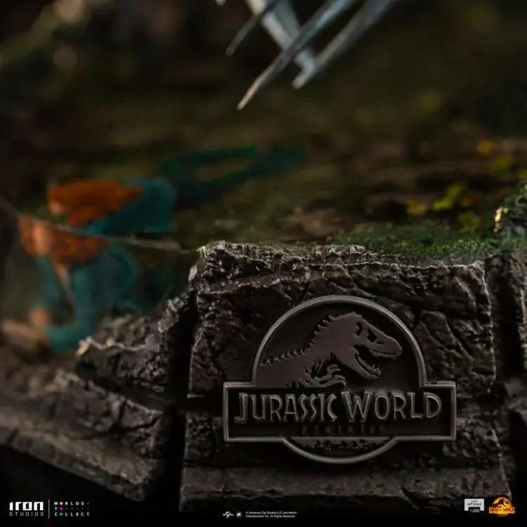 Jurassic World: Dominion Estatua 1/20 Demi Art Scale Therizinosaurus 29 cm