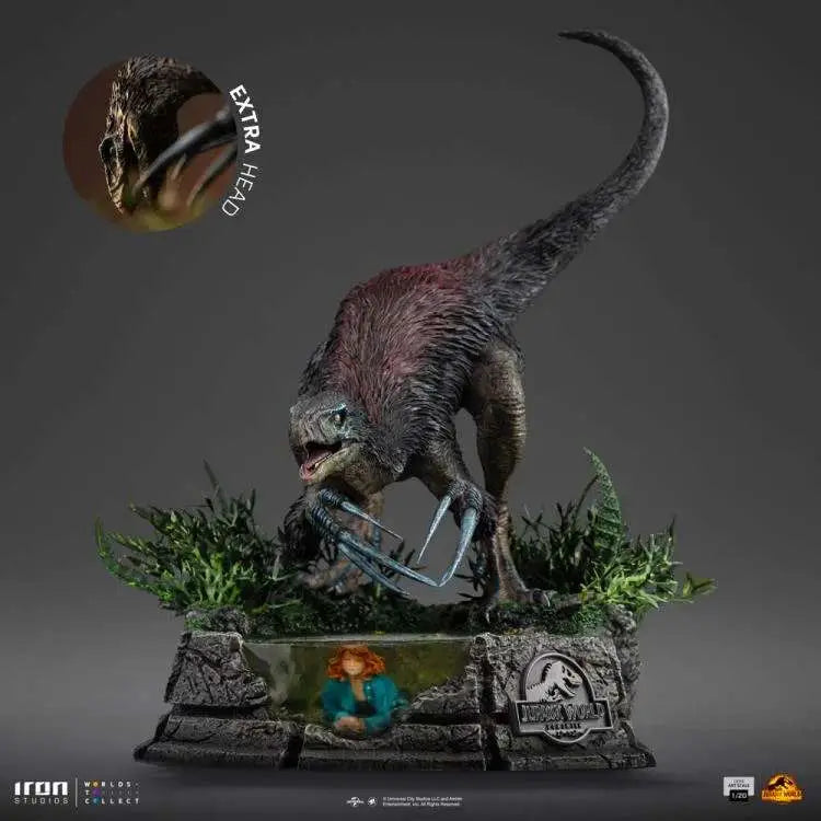Jurassic World: Dominion Estatua 1/20 Demi Art Scale Therizinosaurus 29 cm
