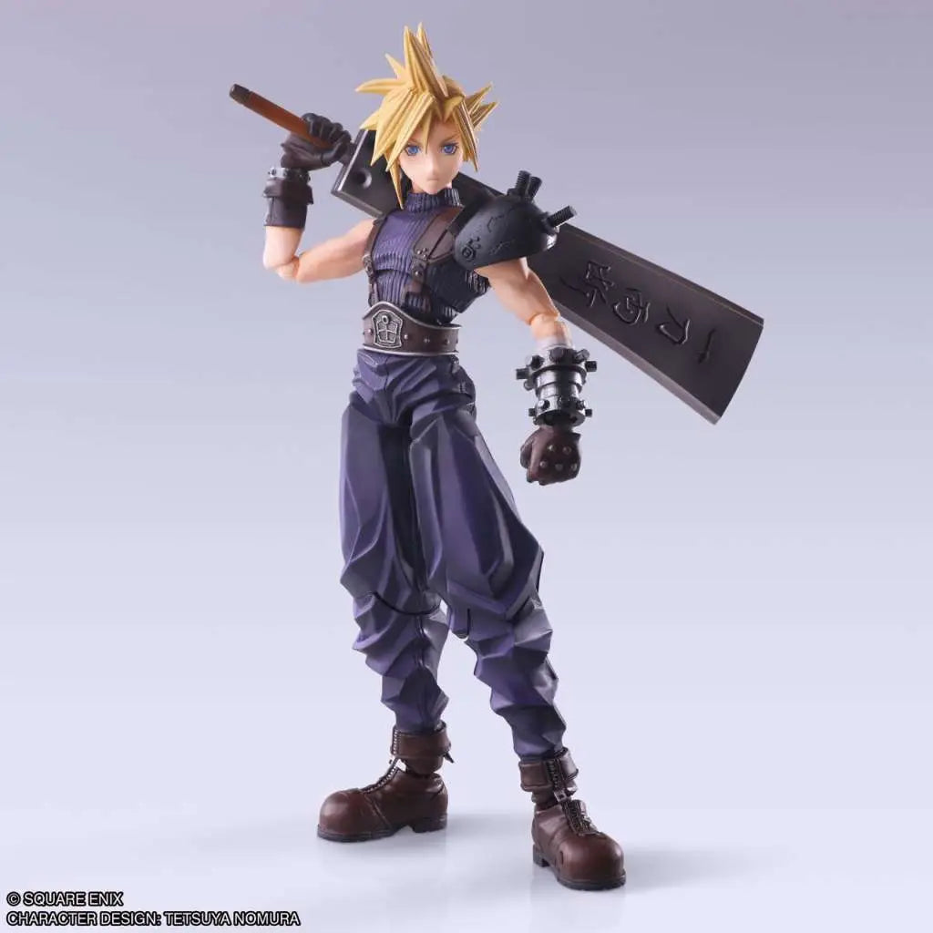 FINAL FANTASY 7 CLOUD STRIFE HARDEDGE BRING ARTS AF Frikytopia