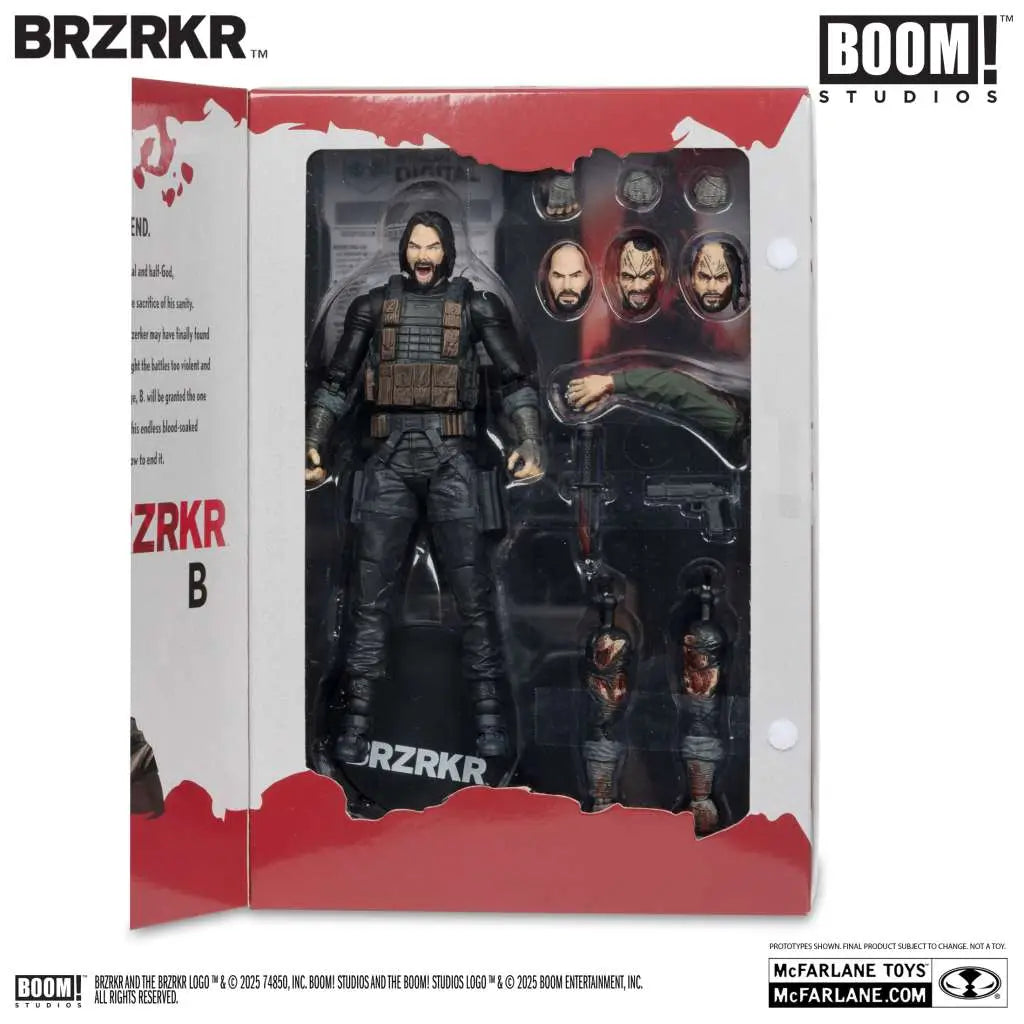 BRZRKR 7INCH B ACTION Figura