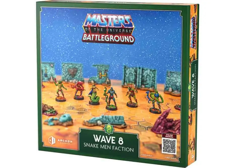 Masters of the Universe: Battleground Juego de Miniaturas Wave 8: Snake Men Faction *Edición Italiano*