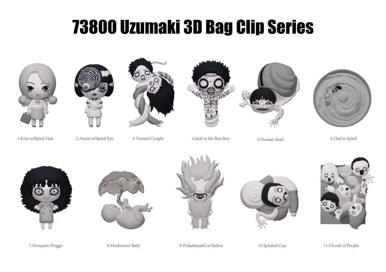 UZUMAKI S.2 3D Bolsa CLIP BLIND Caja DISPLAY (24)