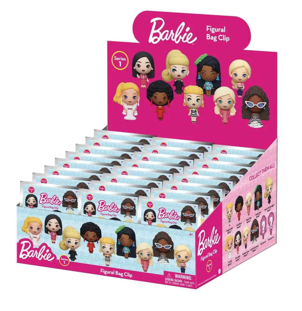 BARBIE S.1 3D Bolsa CLIP BLIND Caja DISPLAY (24) Frikytopia