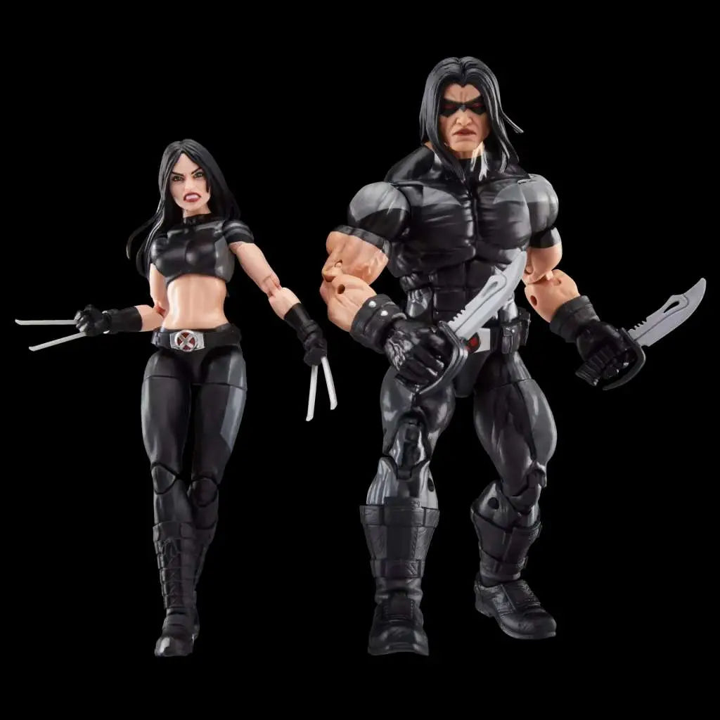 Figura hasbro marvel legends series x foce x - 23 & warpath