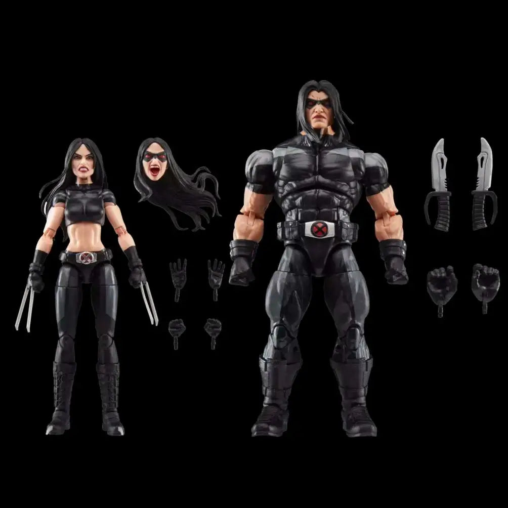 Figura hasbro marvel legends series x foce x - 23 & warpath