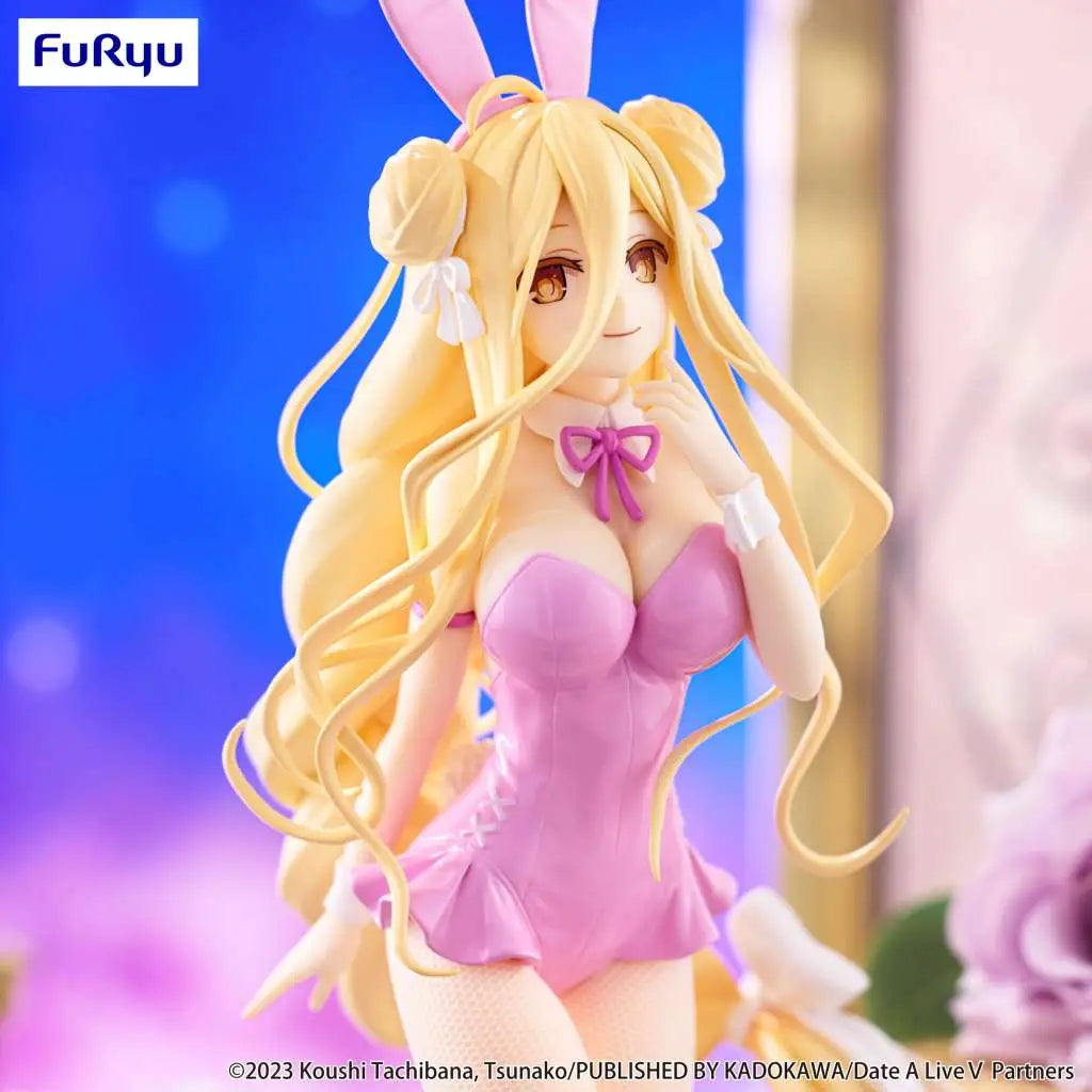 Date A Live V Estatua PVC BiCute Bunnnies Mukuro Hoshimiya Pink Color Ver. 27 cm
