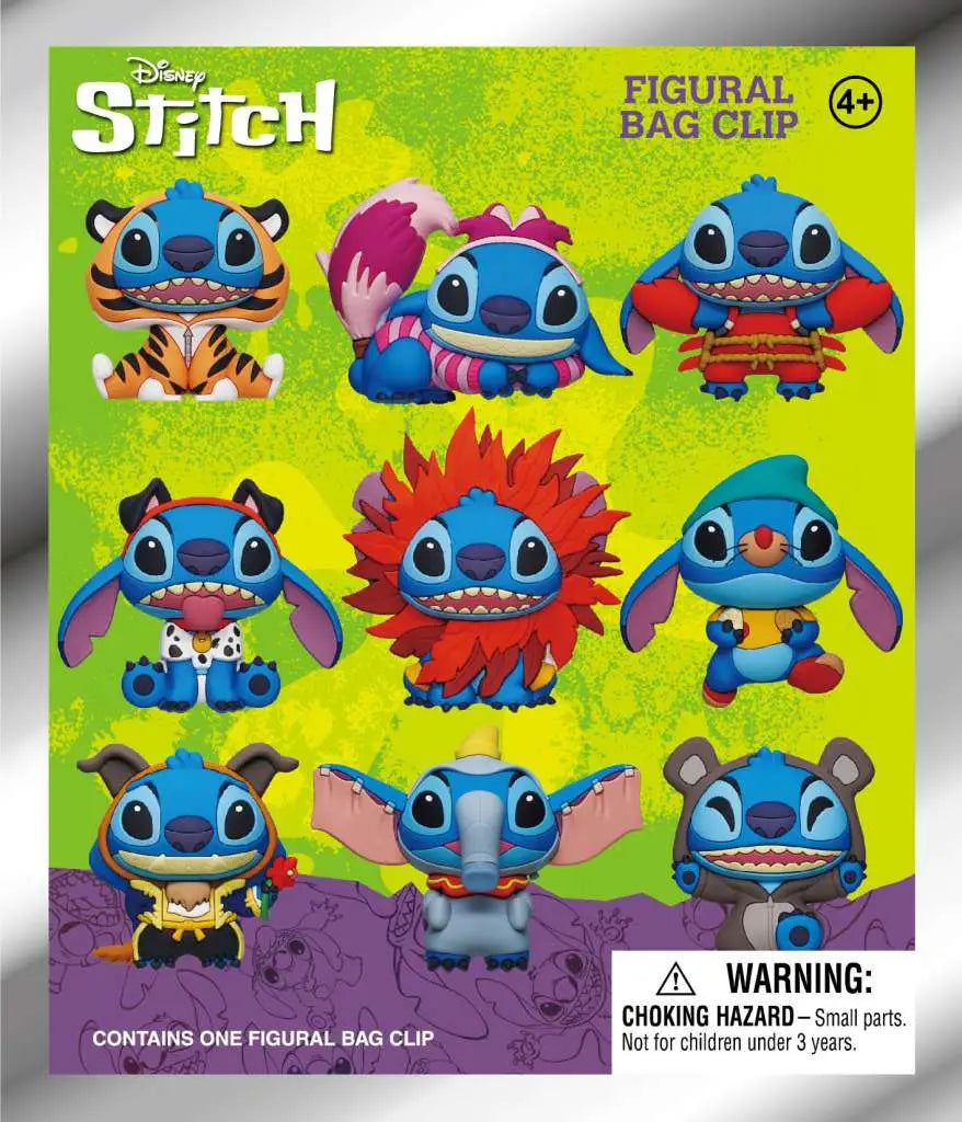 DISNEY STITCH IN COSTUME 3D Bolsa CLIP Caja DISPLAY (24)