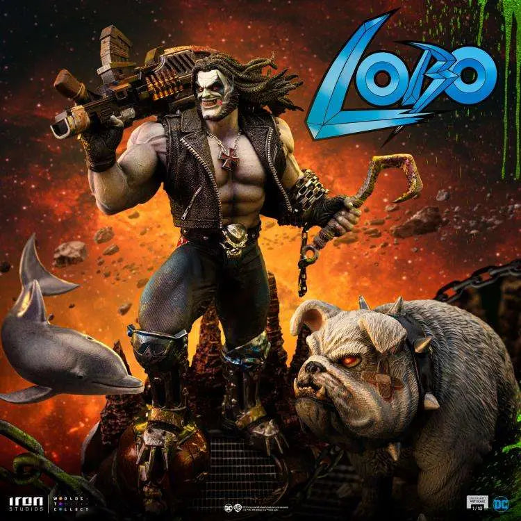 DC COMICS LOBO UNLEASHED 1/10 Estatua