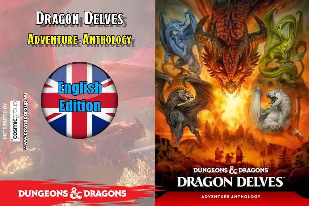 Dungeons & Dragons RPG Dragon Delves: An Adventure Anthology Inglés