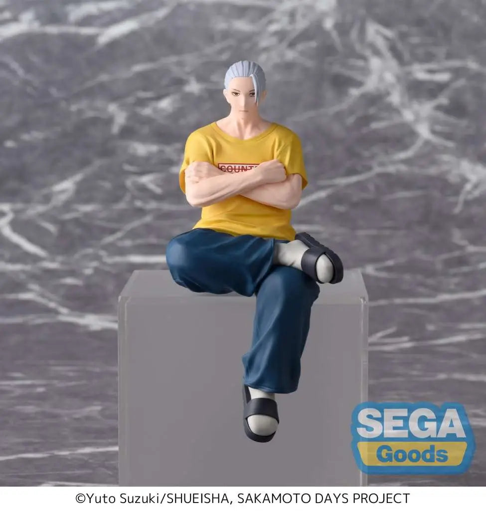 Sakamoto Days Estatua PVC PM Perching Taro Sakamoto Serious Ver. 14 cm