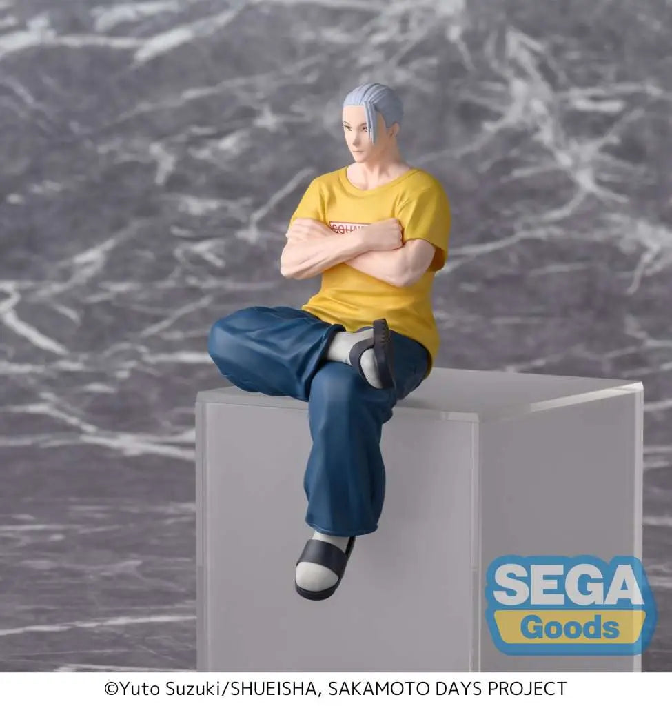 Sakamoto Days Estatua PVC PM Perching Taro Sakamoto Serious Ver. 14 cm