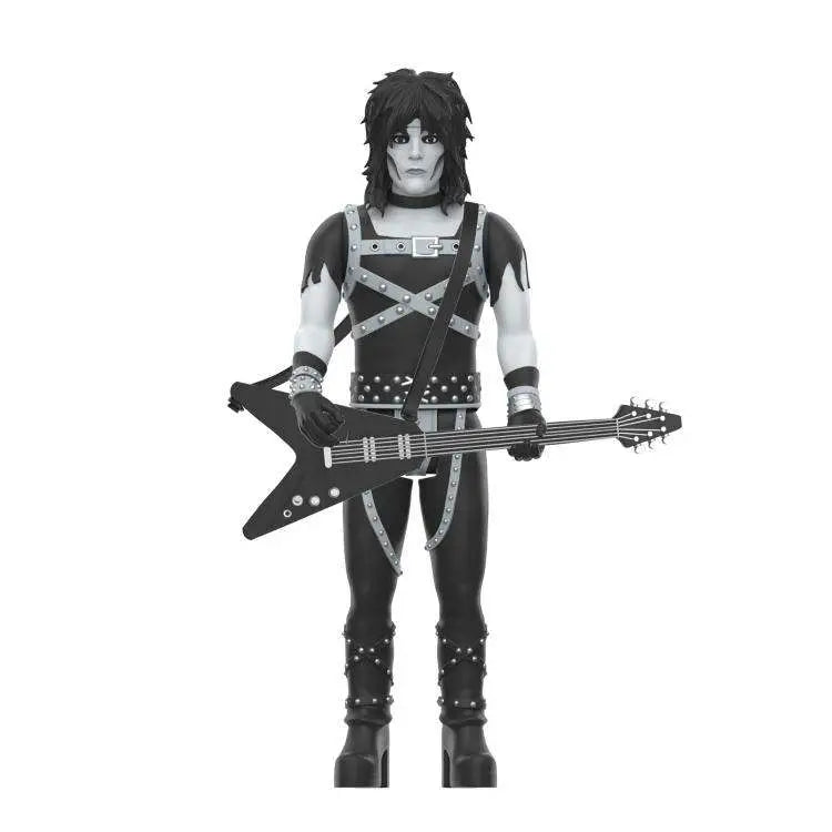 MOTLEY CRUE REACTION MICK MARS SHOUT AT THE DEVIL B&W Figura Frikytopia