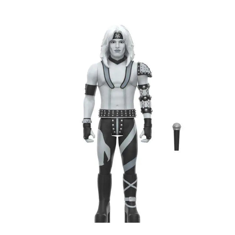 MOTLEY CRUE REACTION VINCE NEIL SHOUT AT THE DEVIL B&W Figura