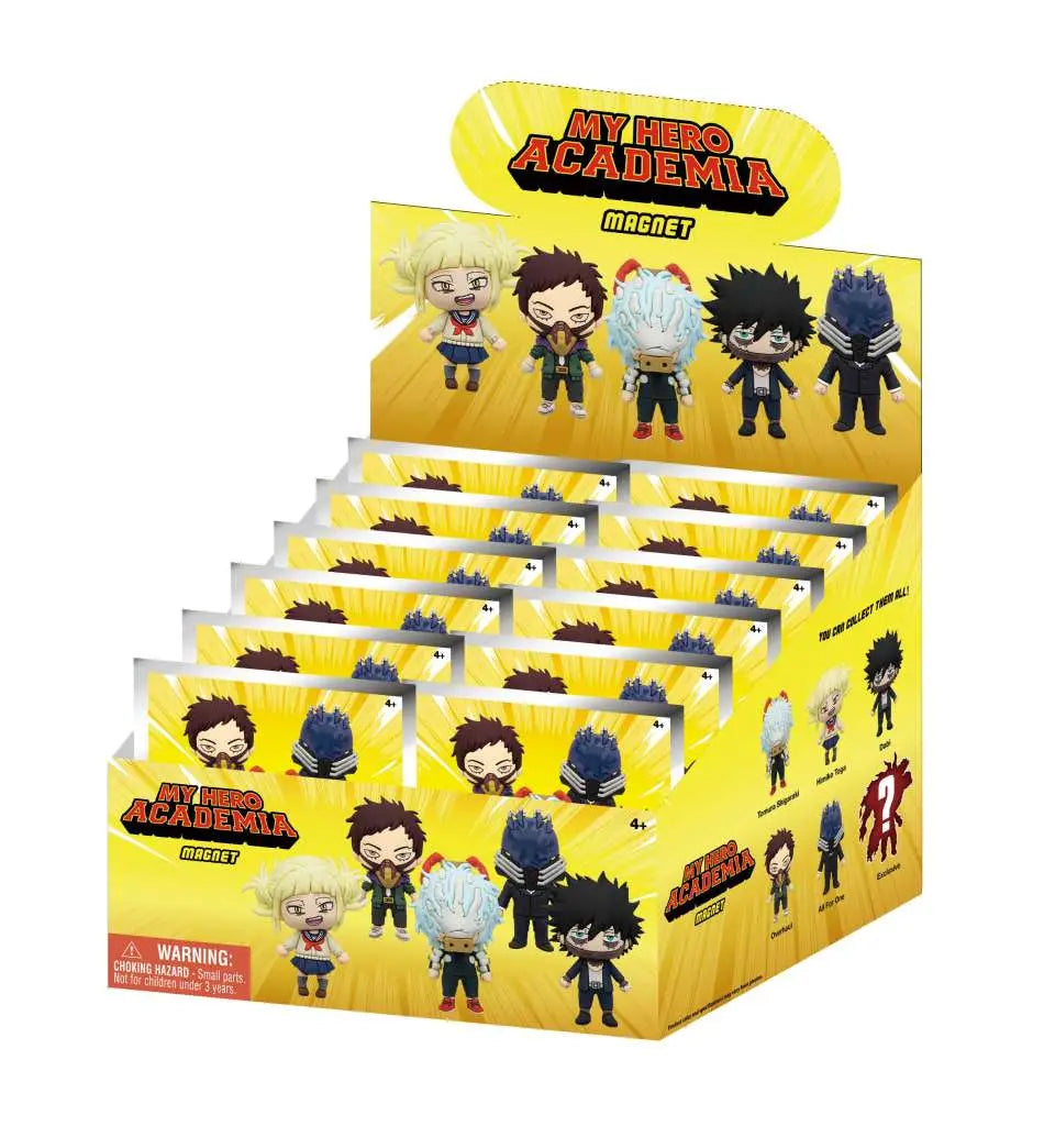 MY HERO ACADAMIA MAGNETS BLIND PACK DISPLAY (12) Frikytopia