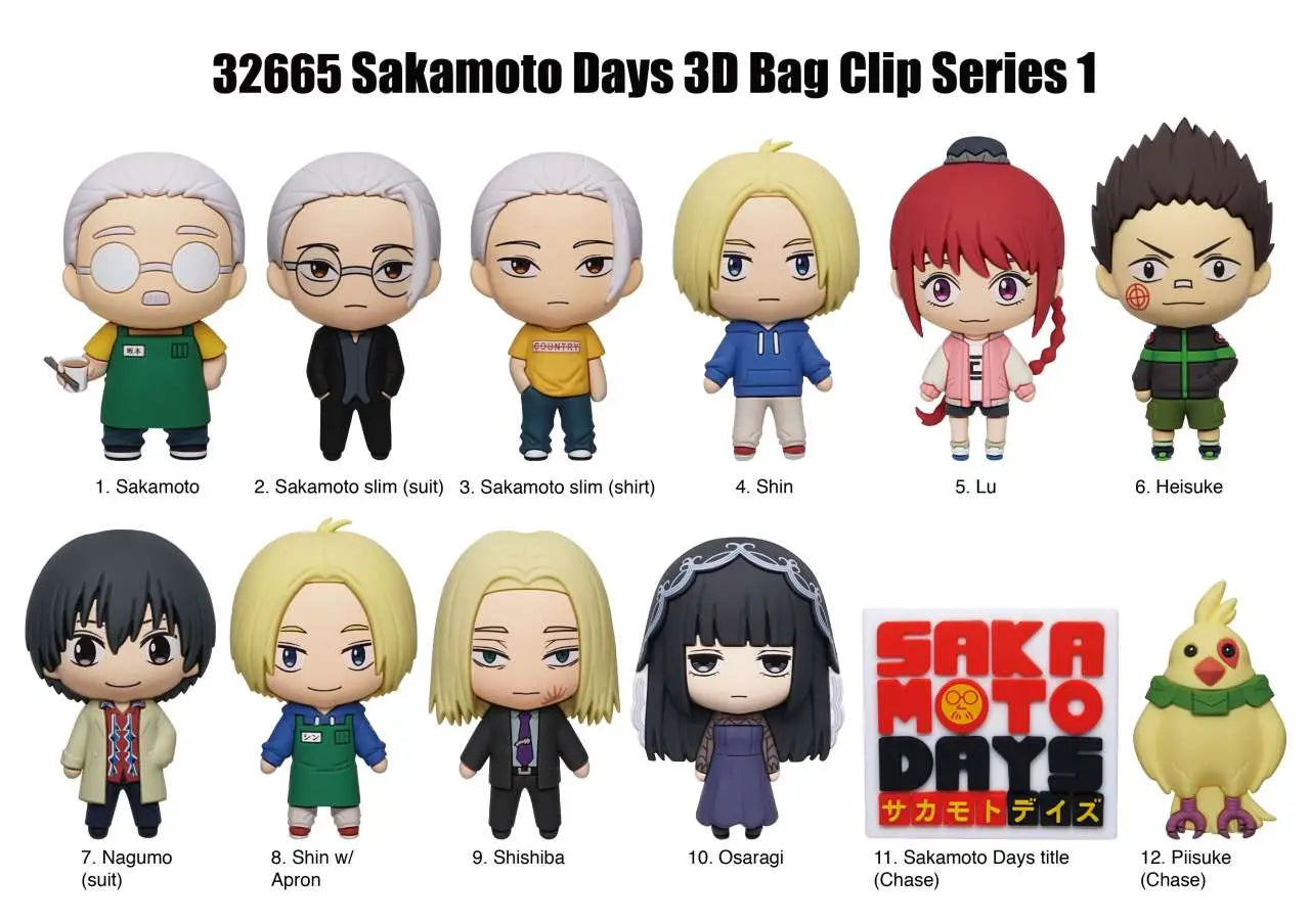 SAKAMOTO DAYS S.1 Bolsa CLIP BLIND Caja DISPLAY (24)