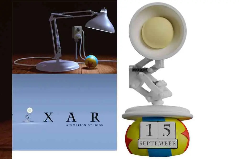 Pixar 3D Calendario perpetuo Luxo Jr.