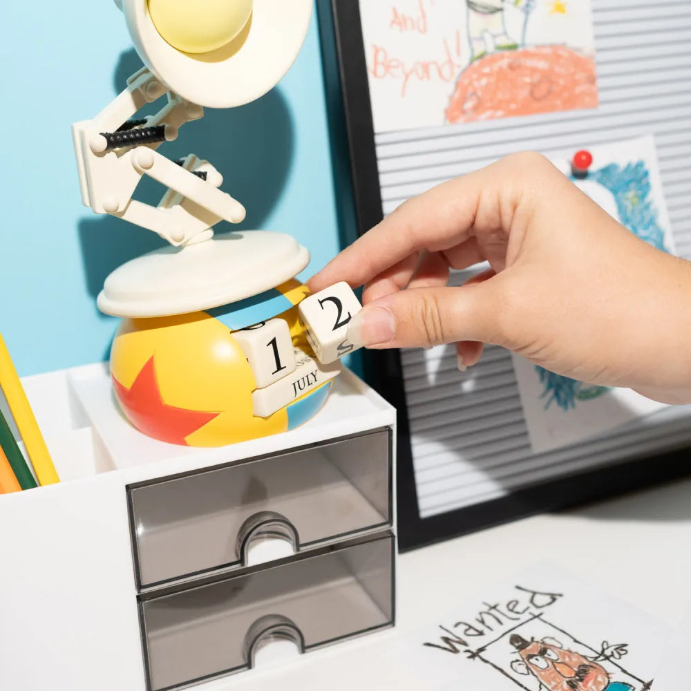 Pixar 3D Calendario perpetuo Luxo Jr.