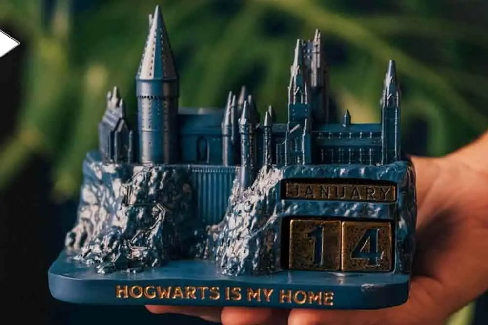 Calendario Perpetuo 3D Hogwarts Harry Potter