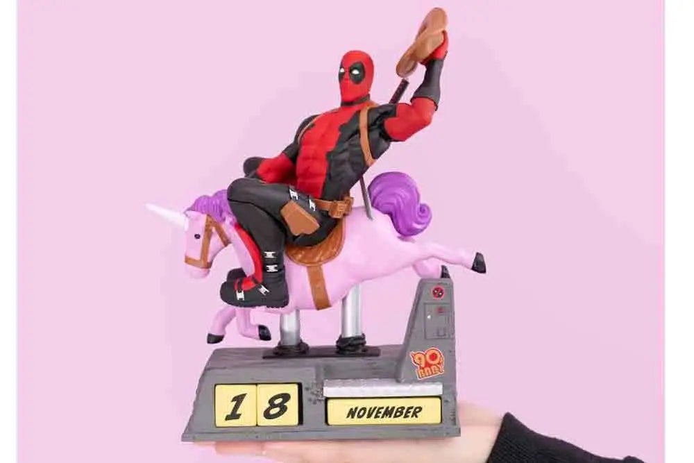 Calendario Perpetuo 3D Deadpool Marvel