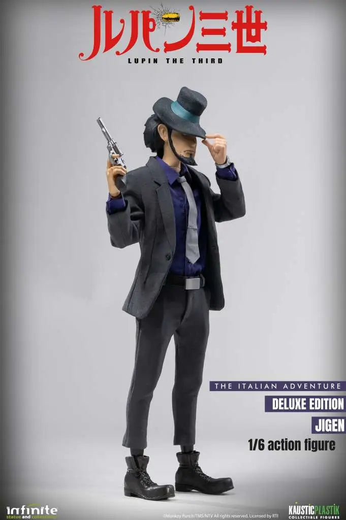 LUPIN THE 3rd THE ITALIAN ADVENTURE DAISUKE JIGEN 1/6 ACTION Figura DELUXE EDITION