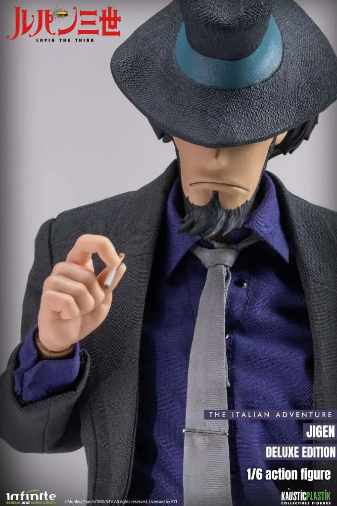 LUPIN THE 3rd THE ITALIAN ADVENTURE DAISUKE JIGEN 1/6 ACTION Figura DELUXE EDITION