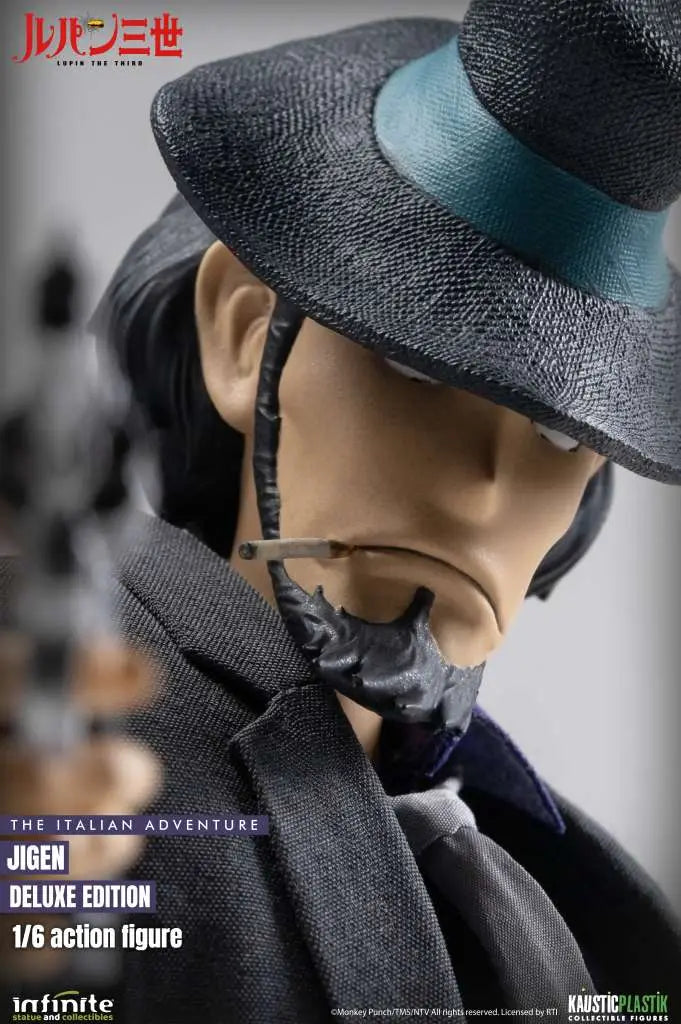 LUPIN THE 3rd THE ITALIAN ADVENTURE DAISUKE JIGEN 1/6 ACTION Figura DELUXE EDITION