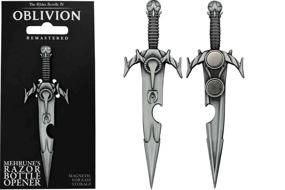 THE ELDER SCROLLS IV - OBLIVION -   MEHRUNE RAZOR Botella OPENER Frikytopia