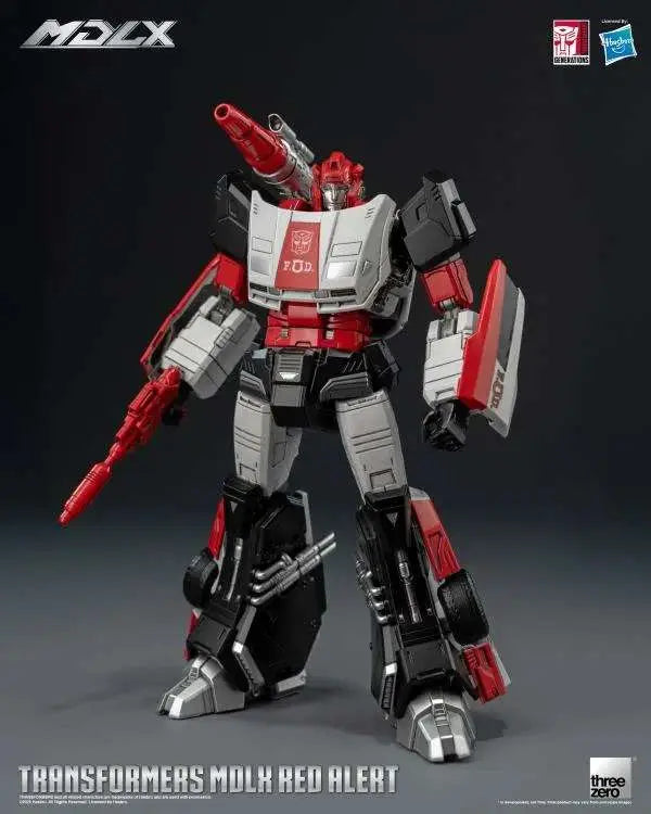 TRANSFORMERS  MDLX RED ALERT ACTION Figura