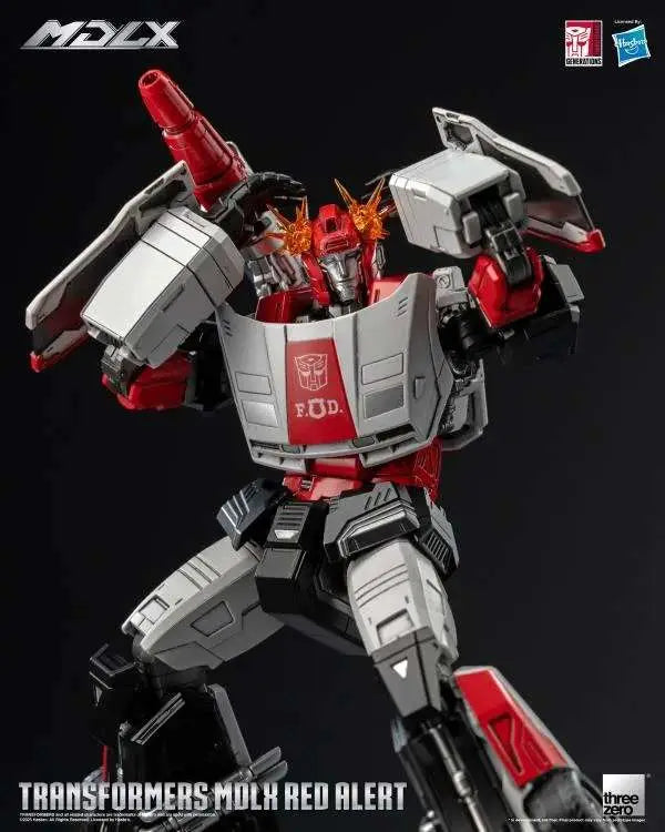 TRANSFORMERS  MDLX RED ALERT ACTION Figura